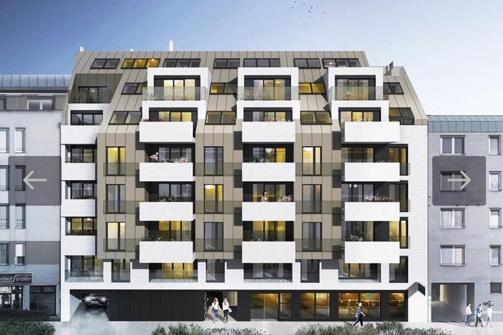 New, Quiet Flat Next To U1, Vic, Shopping Mall,... Vienna Luaran gambar