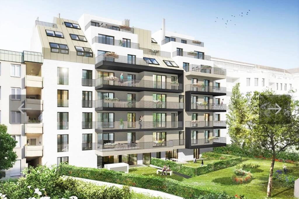 New, Quiet Flat Next To U1, Vic, Shopping Mall,... Vienna Luaran gambar